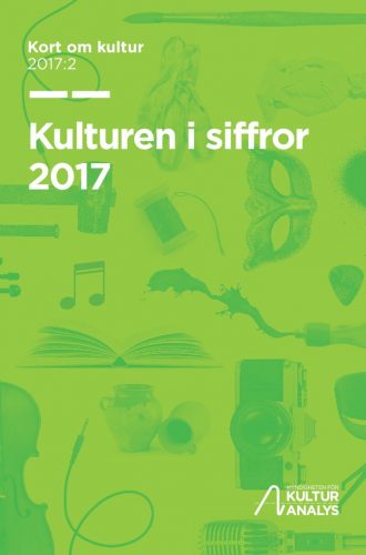 Omslagsbild Kulturen i siffror 2017