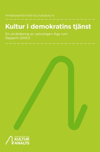 Oomslagsbild Kultur i demokratins tjänst