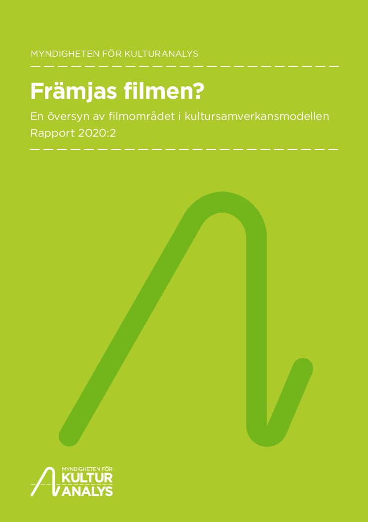 Omslagsbild Främjas filmen